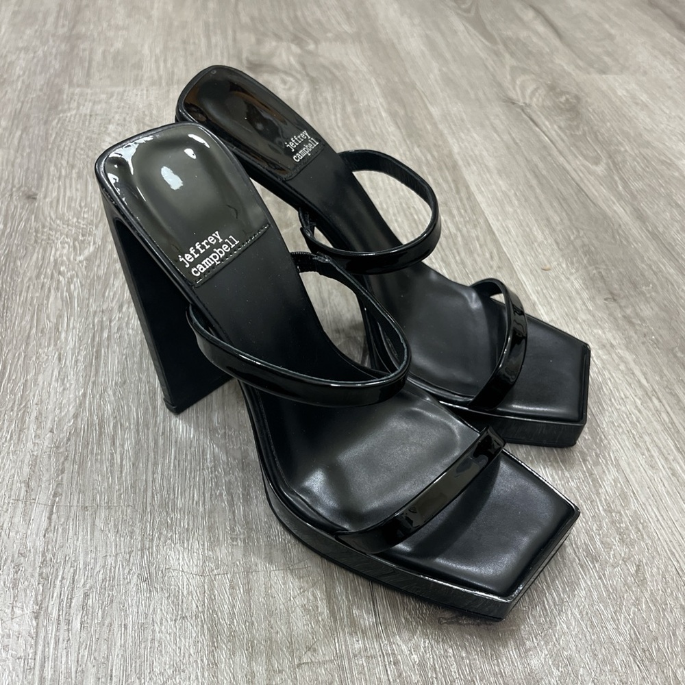 Jeffrey Campbell Square Platform heels